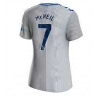 Everton Dwight McNeil #7 Tredjetrøje Dame 2023-24 Kortærmet